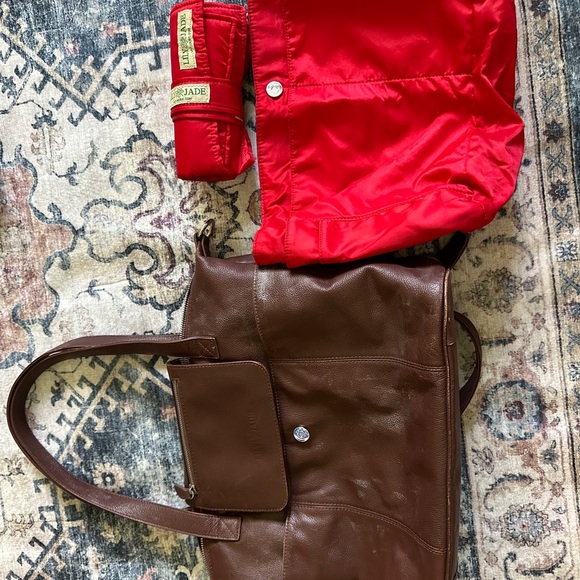 Lily Jade Handbags - Lily Jade Brown Leather Madeline